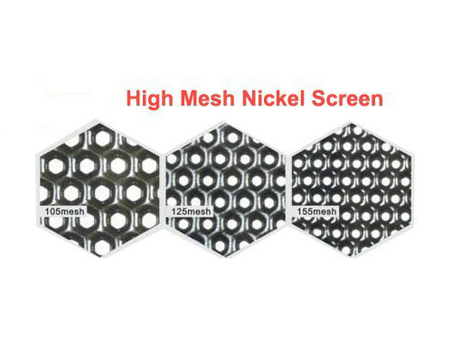 High mesh rotary nickel screen
